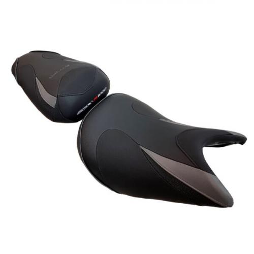 Motorcycle seat Bagster dark gray black compatible with Suzuki GSX S 1000 2015-2020