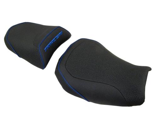 Motorcycle seat Bagster black blue border compatible with Yamaha MT 09 / GT / TRACER 900 / GT2018-2020