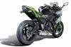 Soporte de almohadillas Evotech para Kawasaki Z650 Performance 2021+