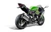 Support d'échappement Evotech pour Kawasaki ZX6R Performance 2019-2021formance 2019-2021