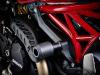 Tampon de protection de cadre Evotech pour Ducati Monster 821 Dark 2016