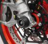Kit protection axe de roue Evotech pour Aprilia RSV4 2009-2014